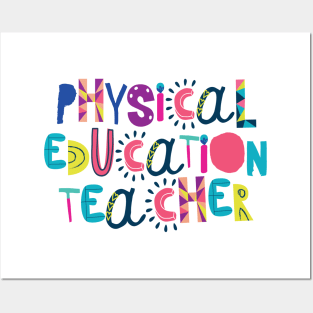 Cute PE Teacher Gift Idea Back to School Posters and Art